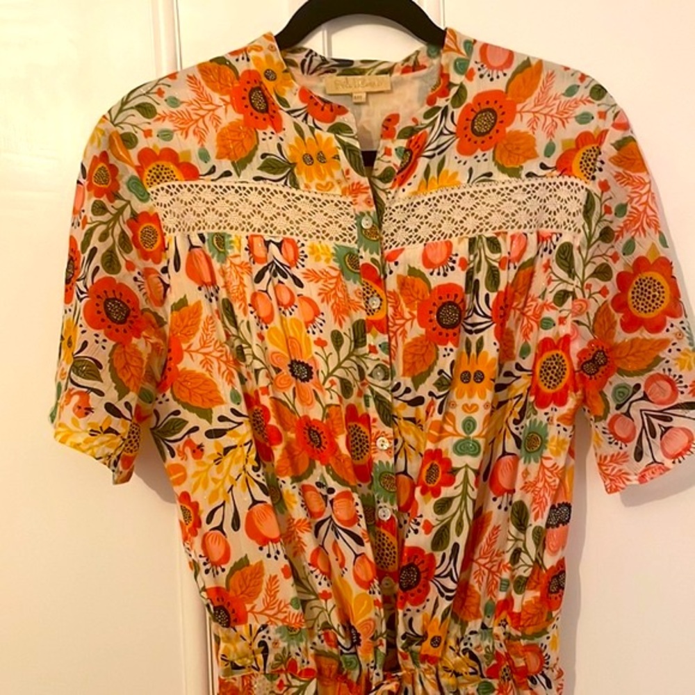 Chloe Laetitia Multi Floral Print Jumpsuit - Picture 4 of 11